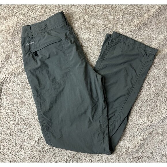 Columbia Womens Silver Ridge Walking Hiking Outdoor Pant Gray Size 10 Regular - Picture 14 of 14